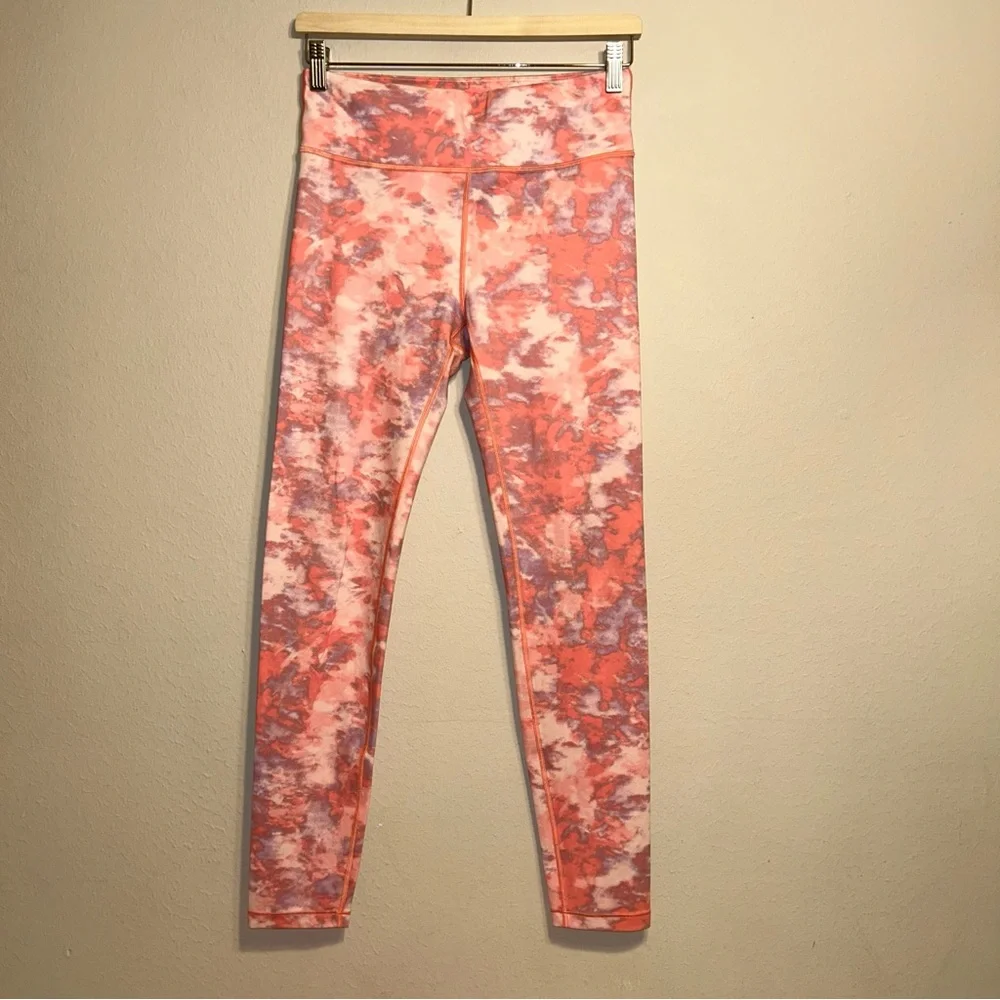 Bundle Athleta Girl High‎ Rise Powervita chit chat tight Leggings Pink XXL/16
